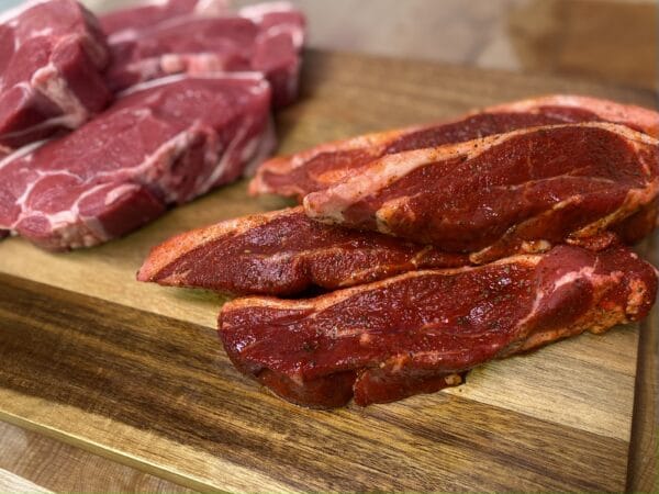Minty Lamb Steaks